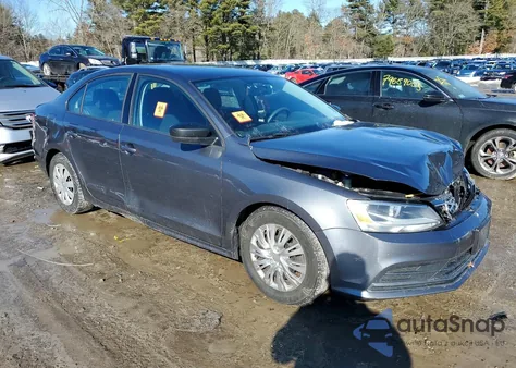 2015 Volkswagen Jetta Base from USA, damaged, VIN 3VW2K7AJ9FM418126